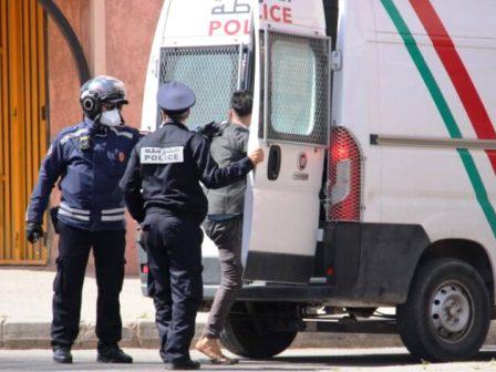 إعتقال لص يهدد بالسلاح الأبيض بالمحاميد في مراكش