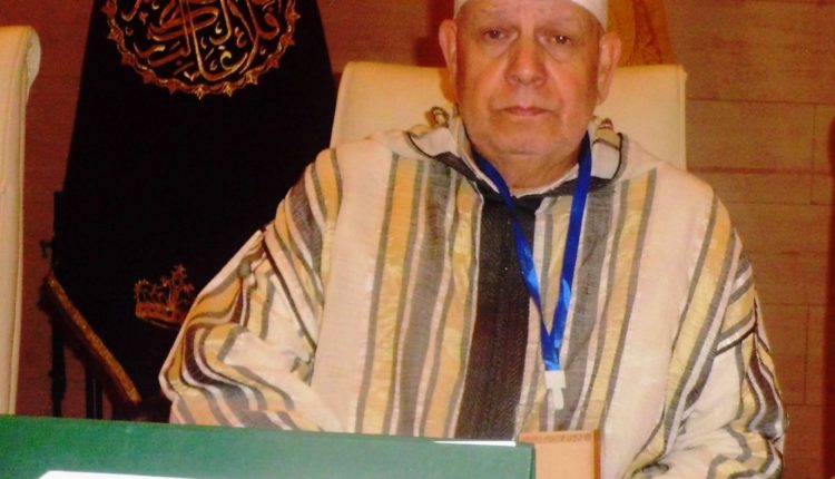 الأستاذ الشيخ عبد الرحمان الصويكي الأمين العام للرابطة الوطنية للطريقة الجزولية