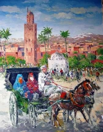 إنطباعية مرموقة : مراكش كما رآها