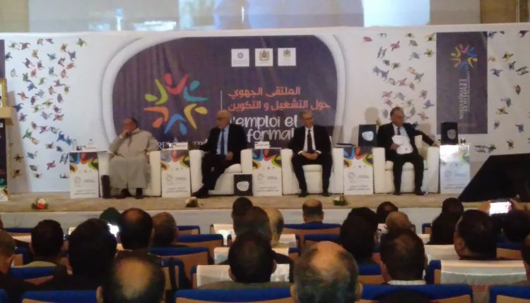 فعاليات الملتقى الجهوي حول التشغيل والتكوين تنطلقُ بمراكش‎