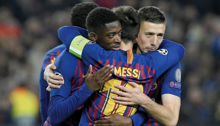 ديمبيلي يغيب عن برشلونة لشهر كامل بسبب الإصابة