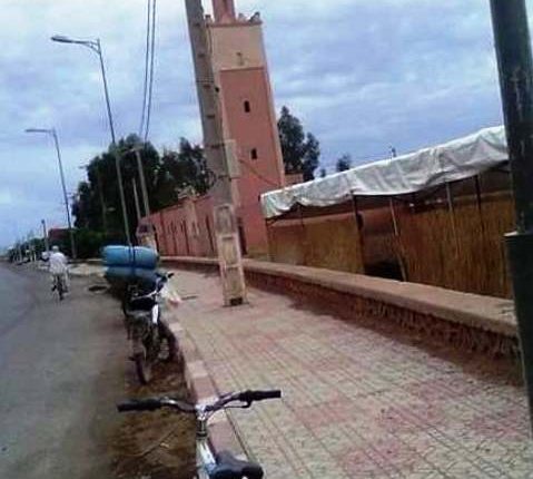 مسجد بجماعة واركي بإقليم قلعة السراغنة يضع ذاكرة ‏المقاومة في مهب الريح