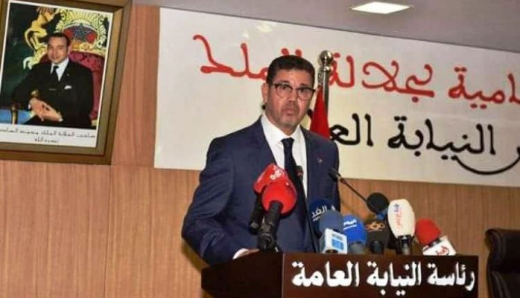 مراسلة من رئيس النيابة العامة لقضاة المملكة حول رفض وضع الكمامات الواقية