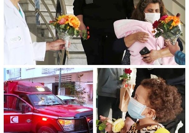 10 أشخاص يغادرون المستشفى بفاس ضمنهم ثلاثة أطفال بعد شفاءهم من فيروس “كورونا”