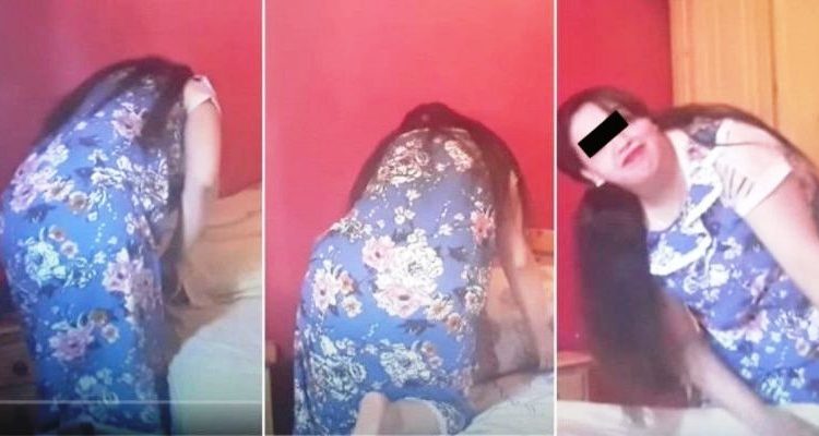 زوج بتمارة يطعن زوجته في مؤخرتها، بعد نشرها للصور