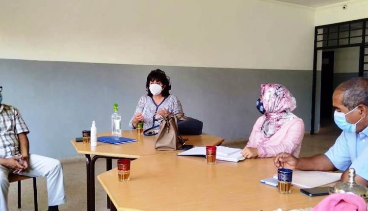 مكتب فرع مراكش للمنظمة العلوية لرعاية المكفوفين يخلي داخلية معهد أبي العباس السبتي من الدخلاء والغرباء
