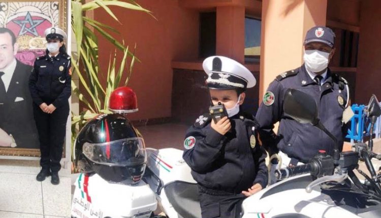 ولاية أمن مراكش تحتفي بالطفل “حمزة” كشرطي للمستقبل