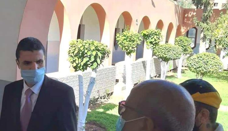 المدير الإقليمي لوزارة التربية في زيارة لمعهد أبي العباس السبتي للمكفوفين بمراكش (10)