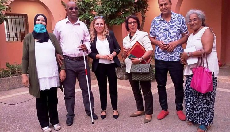 ‎تكريم المستشارة عائشة أيت الرايس بمراكش1 8