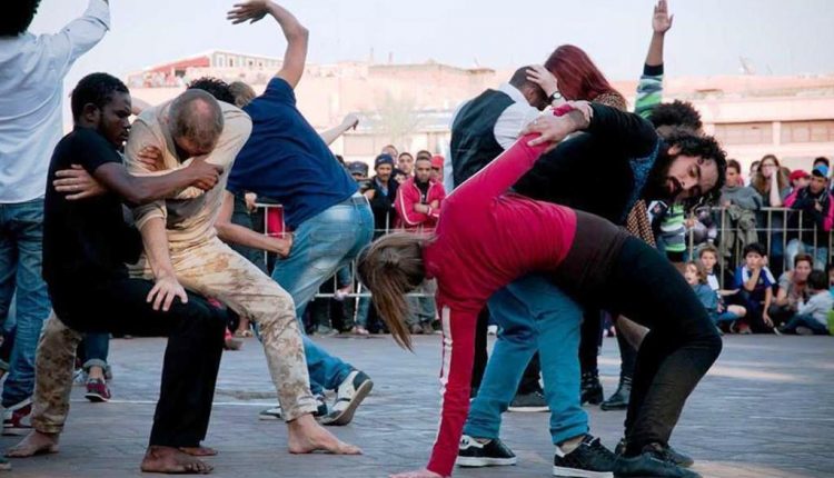 الكوريغراف الفنان توفيق إزديو بمراكش (16)
