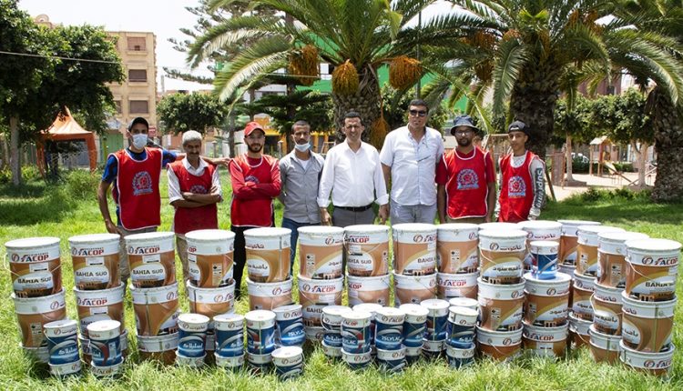عملية تهيئة الفضاءات والمساحات الخضراء والحدائق تنطلق بأيت ملول