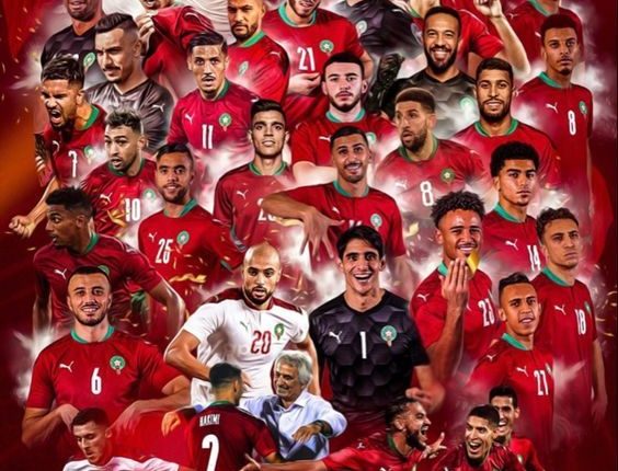أسود الأطلس يتصدرون المجموعة السادسة،بعد سحقهم الشياطين الحمر البلجيكية