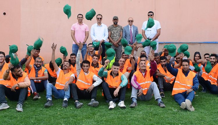 انطلاق ورش clean-up لنظافة وفرز النفايات بأيت ملول