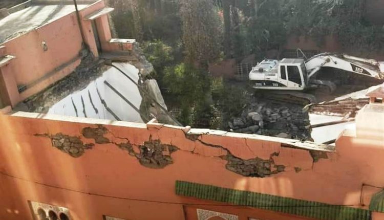 فاطمة الزهراء المنصوري،عمدة مراكش،توقف هدم فيلا لوسيين التاريخية (6)