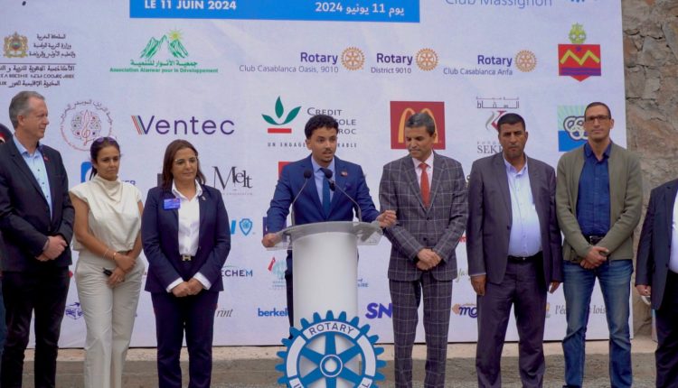 مدرسة ويركان، تعود للحياة بعد زلزال الحوز بجهود شباب نادي انتراكت ماسينيون (2)