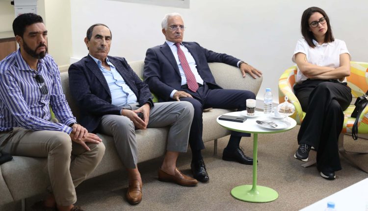 فيدرالية الناشرين تستقبل وزير الإعلام الفلسطيني والوفد المرافق له بالدار البيضاء (4)