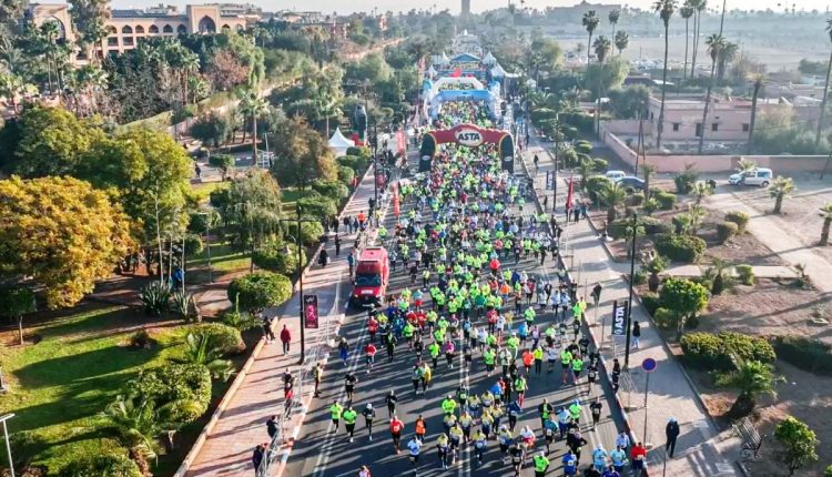 الدورة 35 لماراثون مراكش الدولي : فوز مغربي وإفريقي، واحتفاليات رياضية جماهيرية