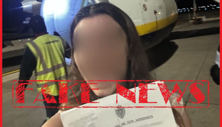بيان حقيقة من ولاية أمن مراكش بخصوص منع بريطانية بمطار المنارة مراكش 